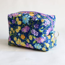 Load image into Gallery viewer, Quilted Cotton Toiletry Bag