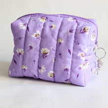 Load image into Gallery viewer, Quilted Cotton Toiletry Bag