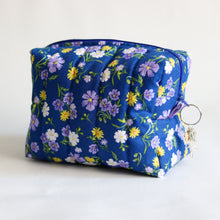 Load image into Gallery viewer, Quilted Cotton Toiletry Bag
